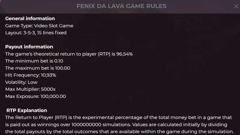 Fenix da Lava - jackpoturi fixe Mini, Minor, Major și Grand